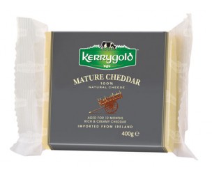 Cheddar Blanco Curado Kerrygold -400gr